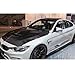 Var Style F80 M3 Car Carbon Fiber Front Engine Hood Vented Bonnet Compatible For BMW M3 M4 F82 F80 F83