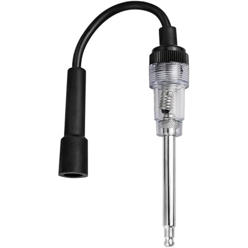 1Pack Inline Spark Plug Tester,Plug-in Engine Ignition Tester Easy to Use, Small Armature Diagnostic Detector Tool for Automotive, Car, Lawnmower, Motorcycles, Internal External Engine