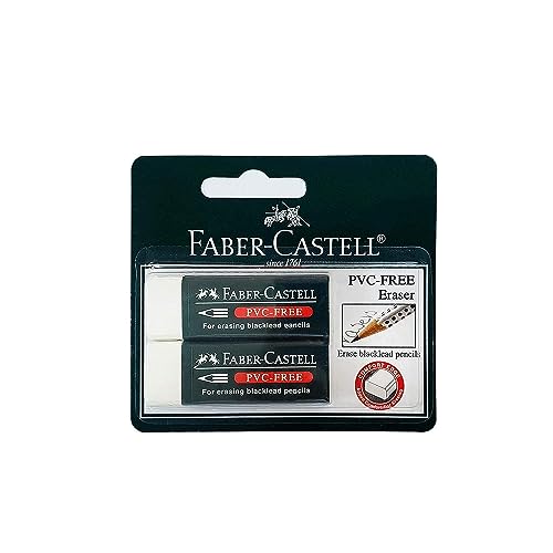 Faber-Castell Pvc Free Eraser Big Blister Of 2Pc