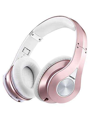 Mpow 059 Bluetooth Over Ear Headphones, Hi-Fi Stereo Wireless Headset, 25H Playing Time