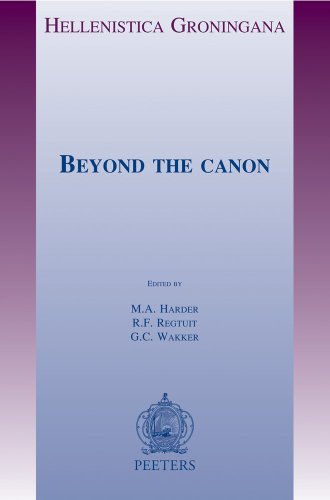 Preisvergleich Produktbild Beyond the Canon (Hellenistica Groningana, Band 11)