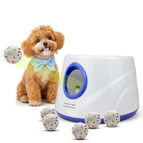 Automatic Dog Ball Launcher with 6 Balls