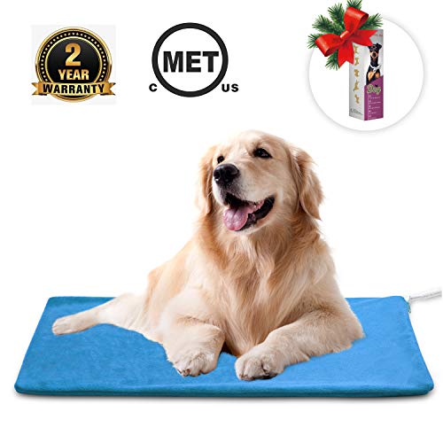 MARUNDA Pet Heating Pad ，Dog Cat Heating pad Indoor Waterproof,Auto Constant Temperature Warming