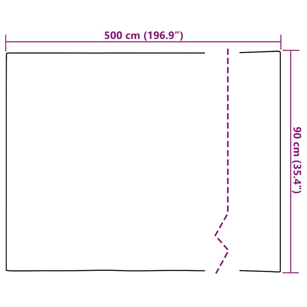 Set di 2 pellicole autoadesive per mobili, rovere chiaro, 500 x 90 cm, in PVC, per mobili, porte, armadi, effetto legno, pellicola decorativa, impermeabile