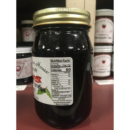 Homestyle Elderberry Jelly - One Pint - Grandma's Jam House image 5
