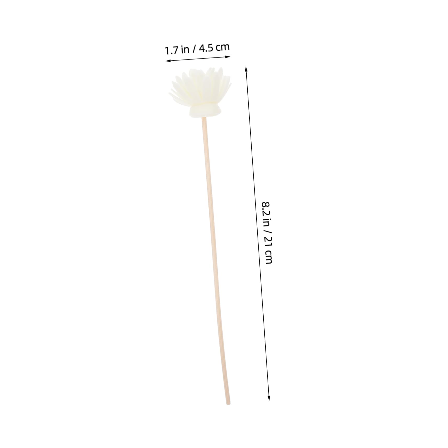 ABOOFAN 300 STK Aromatherapie-Rattan Aromaöl Diffusor Blüten Ätherischer Öle Parfums para Mujer Hortensie Natürliches Parfüm Auto Gießen Diffusorbasis Aroma-Sticks Beige Z.b.