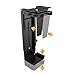 RICOO Supporto PC scrivania TRH-06 Montaggio della case sotto tavolo Girevole 360 gradi Cassa computer fisso Salvaspazio Appoggio CPU Nero immagine