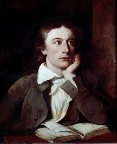 Portrait du poète britannique Keats par William Hilton, l'Ame du Romantisme chez Vous