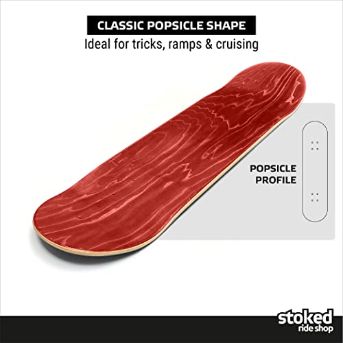 Stoked Ride Shop Blank Skateboard Deck