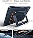 TORRAS Ostand K1 Guardian for iPad Air 13 inch Case M4 2026, M3 2025, M2, Ultra Stable Stand, Multiple Adjustable Viewing Angles, Slim Protective Kickstand iPad Air 13 Case with Pencil Holder, Black