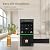 Bamberg Keypad Smart Door Lock with Handle: Keyless Entry Deadbolt - Fingerprint & Keypad Door Lock for Front Door - Key & IC Card Access - Remote Control via APP - Secure Smart Lock