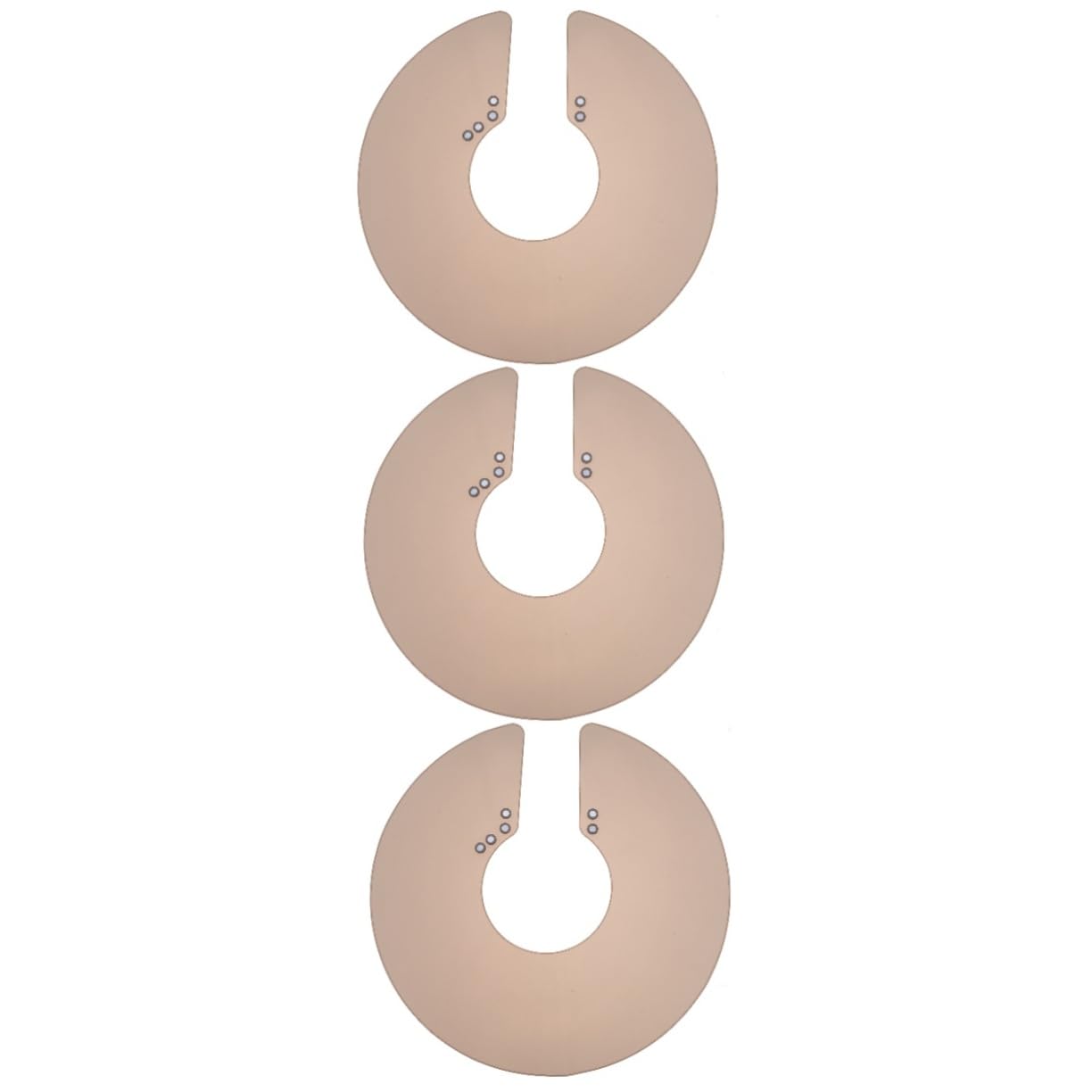 Healeved 3pezzi Mantello Da Taglio Per Parrucchieri Silicone Scialle Protettivo Per Collo Per Colorazione e Taglio Facile Da Usare e Conservare