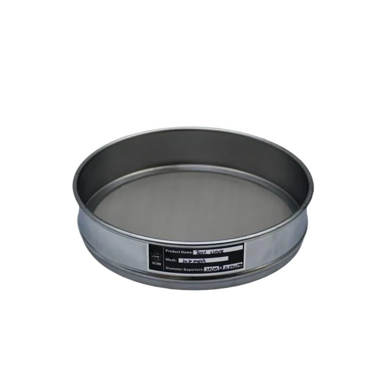Analysis Sieve Sampling Inspection Standard Lab Test Sieve 304 SUS Filter Mesh Chroming Frame Diameter 20cm 360 Mesh / 0.04mm