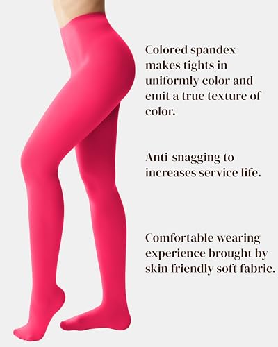 Image of leg elegant Women's 80 Den Microfiber Soft Opaque Tights Pantyhose