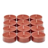 Exotisch Bourbon Bourbon Bernsteinfarbene Teelichter – 12 Stück – Partylite – Bonfire Bourbon