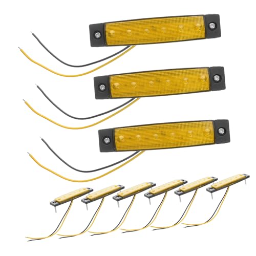 YARNOW 20 Peças Luzes Traseiras De Caminhão Luzes Traseiras De Reboque Tira De Luz De Freio De Carro