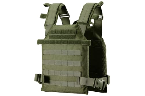 Lancer Tactical Weighted Vest for Men and Women Weight Vests Adjustable Strength and Endurance Training Fitness Tactical Running