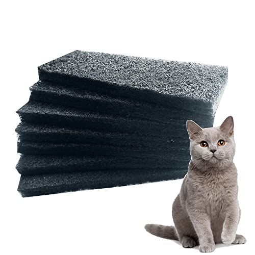 Pack 8 Carbon Filters Compatible With Litter-Robot 3,Litter Robot Filter, Activated Replacement Carbon Filters For All Litter Models,Absorbs Foul Cat Litter Box Smells, Hairs ( 8Pack) #TOP15
