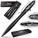 Tactical Pen Bolt Action Pen - EDC Pen for Self Defense for Women or Men - Black Pen Gadgets for Men, Fathers Day Gift from Daughter or Son | Christmas Stocking Stuffer or Husband Gifts from Wife