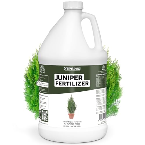 Juniper Fertilizer – Liquid Plant Food for Dense Growth, Rich Green Color & Stronger Root Development, 1 Gallon
