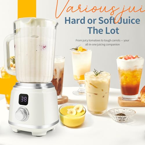 Image of SUNHAIXIA Portable Blender - Citrus Juicer with Type-C Rechargeable (WHITE-600ML)