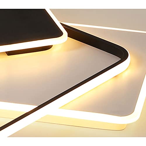 Plafonnier LED 48W à intensité variable avec diffuseur acrylique haute performance - 6