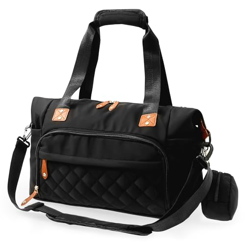 Bolsa de fraldas, bolsa grande de viagem para bebê, bolsas de tecido Oxford, bolsas de fraldas com alça de ombro removível, bolsa de fraldas de fácil acesso para acampamento