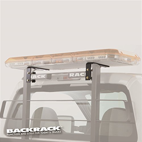 Backrack 91006 Light Bar Bracket - 2 Piece, Black #1