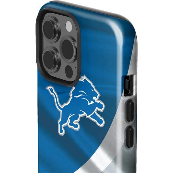 Skinit Impact Phone Case Compatible with iPhone 14 Pro Max - Officially Licensed NFL Detroit Lions Design