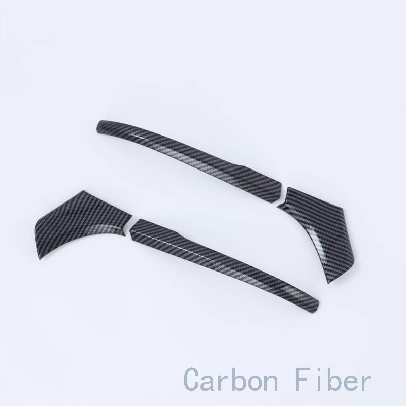 Rear View Mirror Side Molding Cover Trims Compatible with Toyota Corolla Cross 2022 2023 Car Accessories Glossy Black — view 6