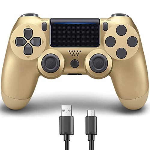 PS-4 Controller dual-shock 4, play-station 4 controller compatible play-station 4 / 3/Pro/Slim / PC , ps-4 wireless controller with Dual Vibration,Touch Pad