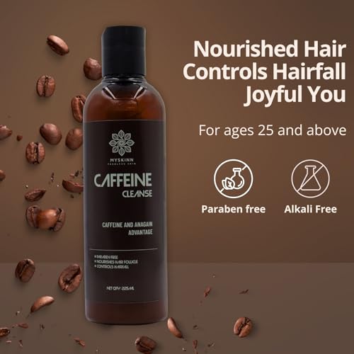 Image of Caffeine Shampoo Anti Hair Fall, 225ml