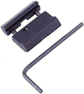 Tactical Military Dovetail Weaver Picatinny Adapter Rail 11mm to 22mm Mount Base Scope Mount Converter for .22 Cal Rifle Gun - ACEXIER
