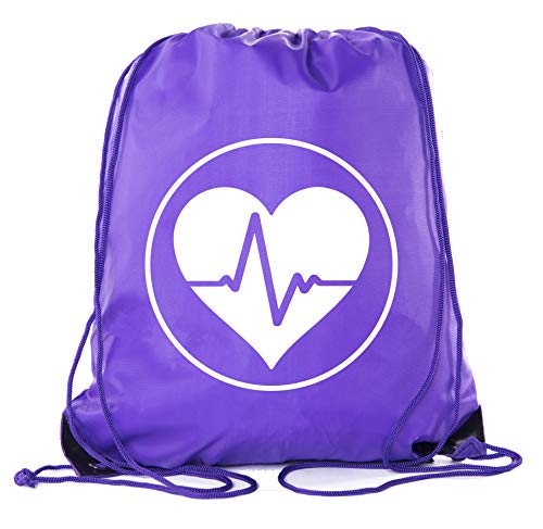 Image of Mato & Hash First Aid Backpack Drawstring Medical Bag for Emergencies or Epi Pen & Medicine - 10PK Purple CA2500FirstAid S3