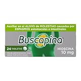 Buscapina Auxiliar en el Alivio del Dolor de Panza 24 tabletas con Hioscina 10 mg. Alivio Eficaz del Dolor desde la Raíz...
