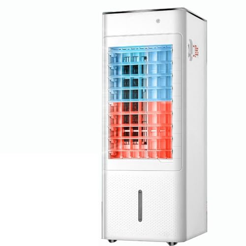 Ventilateur de refroidissement portable pour climatiseur - Chauffage mobile 4 en 1, refroidisseur, humidificateur avec télécommande, minuterie 12 h, 3 vitesses, oscillant à 120° pour la maison et le