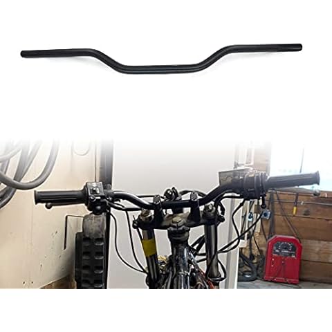 Motorcycle Handlebar Universal Low Rise Black Handle Bar For CRF YZF KXF KLX RMZ DRZ KX RM YZ SX EXC XC 65 85 125 250 300 350 450 Pit Dirt Bike 7/8" 22mm Cover