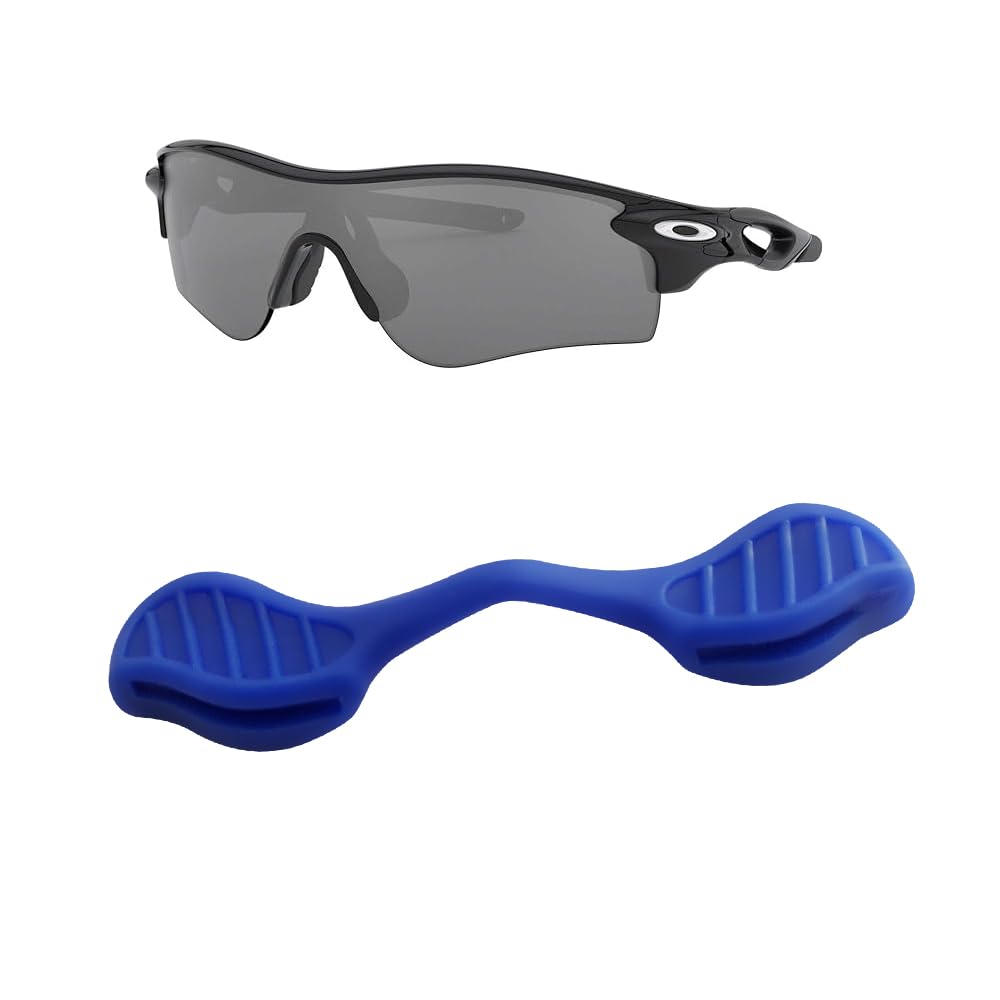 HiCycle2 Sunglasses nose pads Replacement for Oakley Radar Path/RadarLock Path/Radar EV Path Series Sunglass Repair Kits(Blue nose pads)