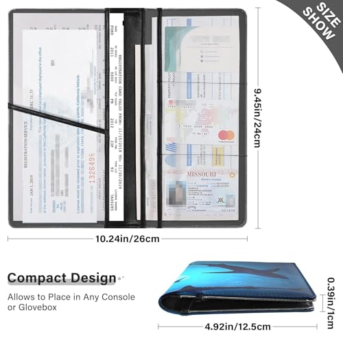 Organizador de Documentos Para Auto Slim miniatura 3