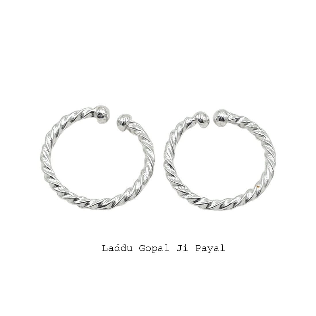 Chandi Laddu Gopal Ji Anklet/Kada Payal for Idol