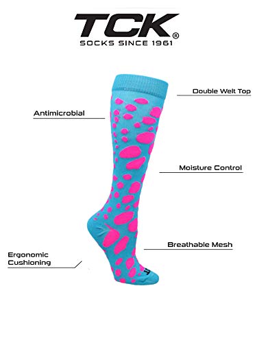 TCK Krazisox - Leopard Over the Calf Socks3