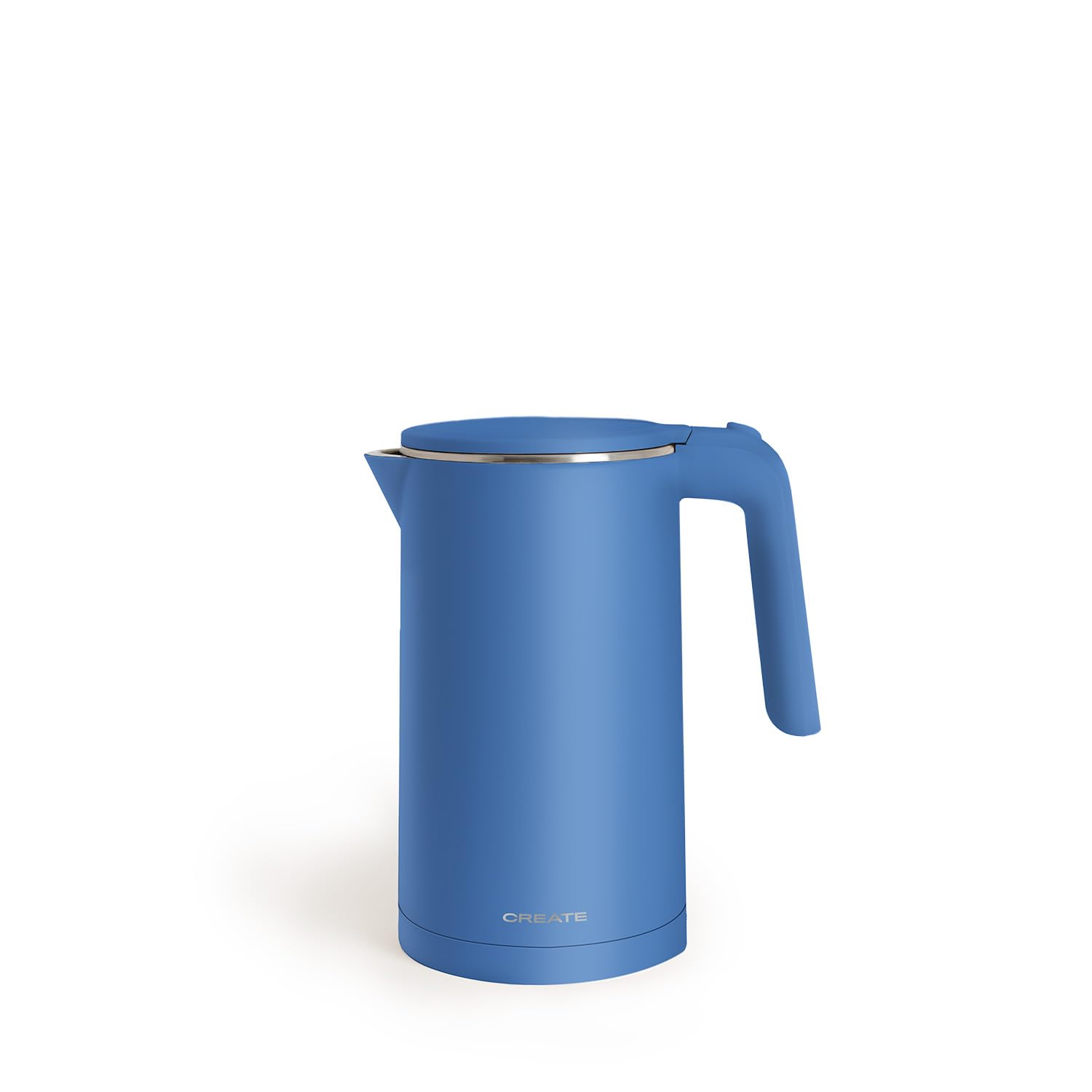 CREATE/​KETTLE STUDIO PRO/​Hervidor eléctrico de 1L azul cobalto/​Control de temperatura, función mantener caliente, sistema recogecables, apagado automático, 1000W