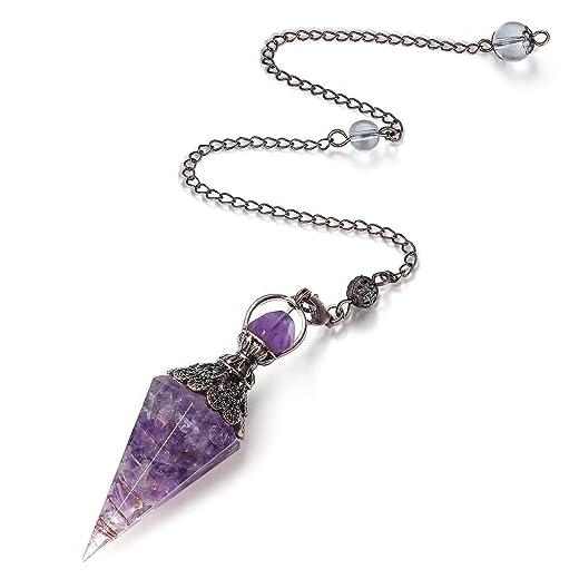 MAIBAOTA Amethyst Pendulum for Divination