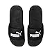 PUMA Men's COOL CAT 2.0 Slide Sandals, Puma Black-Puma White, 12