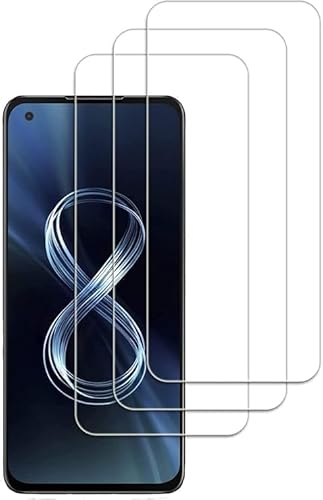 Xinyou 3 Stück Für ASUS ZenFone 8 Panzer Schutz Glas Folie, 9H Festigkeit, HD Klare Bildschirmschutzfolie, HD Clear Bildschirmschutz Panzerfolie für ASUS ZenFone 8