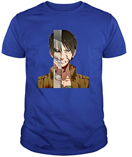 Camiseta de NIÑOS Titan Ataque a los Titanes Anime 11-12 Años
