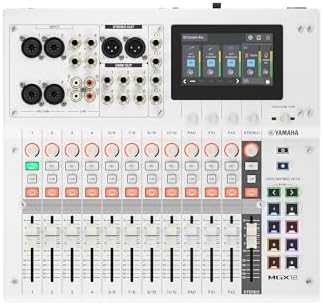 Yamaha MGX12V 18ch Digital Mixing Console, Dual USB-C Audio/Video...