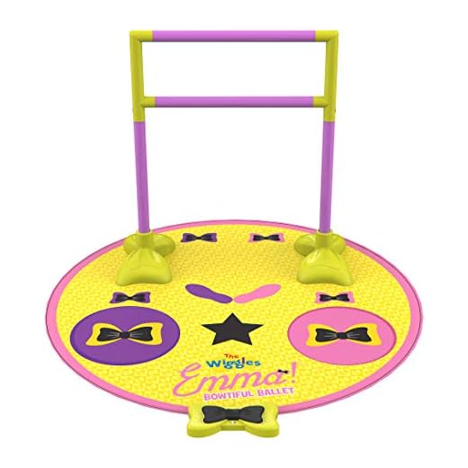 The Wiggles Toys, Ballet Bar Dance Set for Kids and Toddlers with 9 Sounds Activated, from The Popular Kids Music Shows