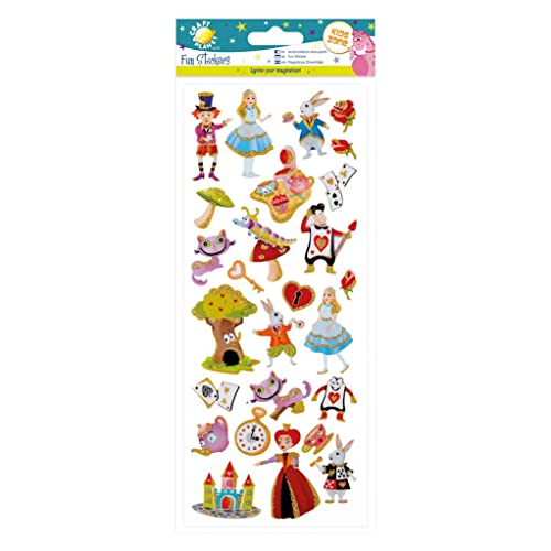 Craft Planet CPT 805277 - Pegatinas de Alicia en el país de las maravillas Cover