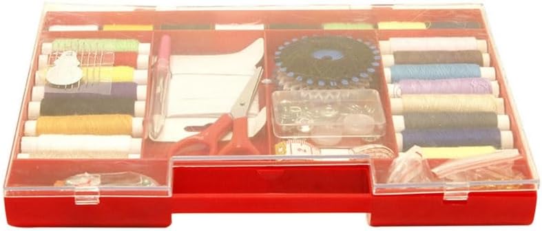 MVNOIRE Large-Capacity Needle Thread Box Set Sewing Plastic Tape Cover Patching
